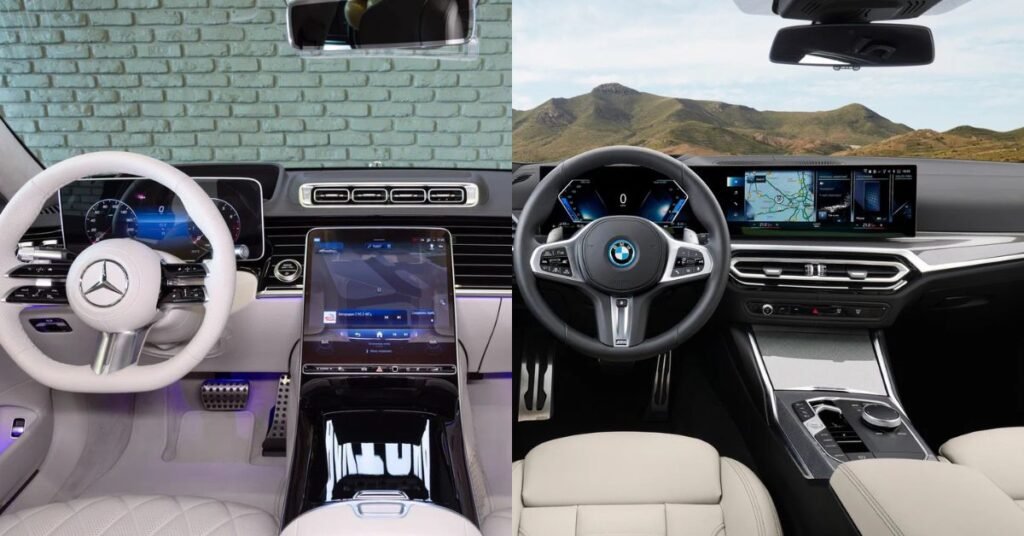 bmw vs mercedes interior