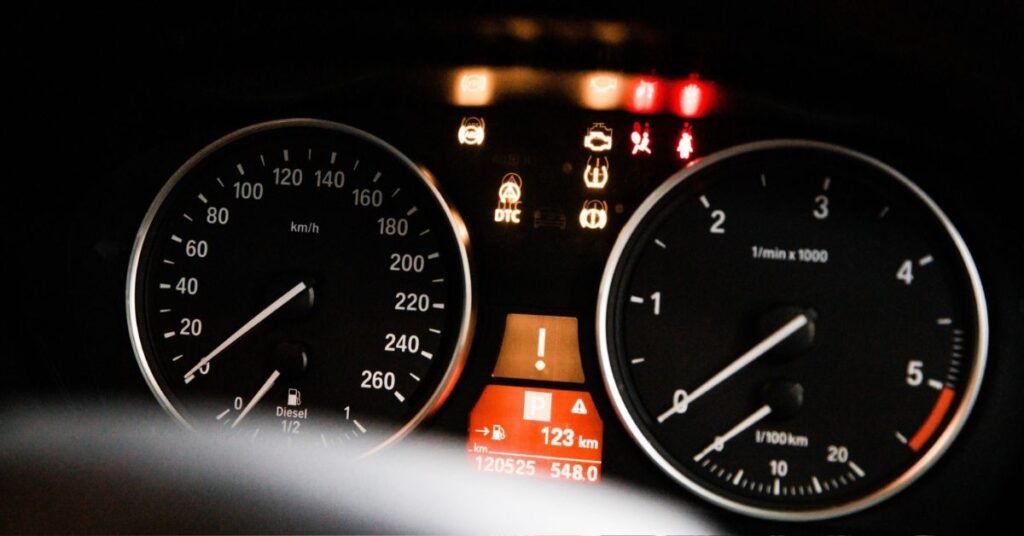 bmw warning lights