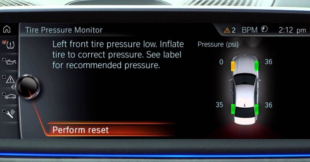 Faulty Sensor Signs of bmw tire pressure sensor
