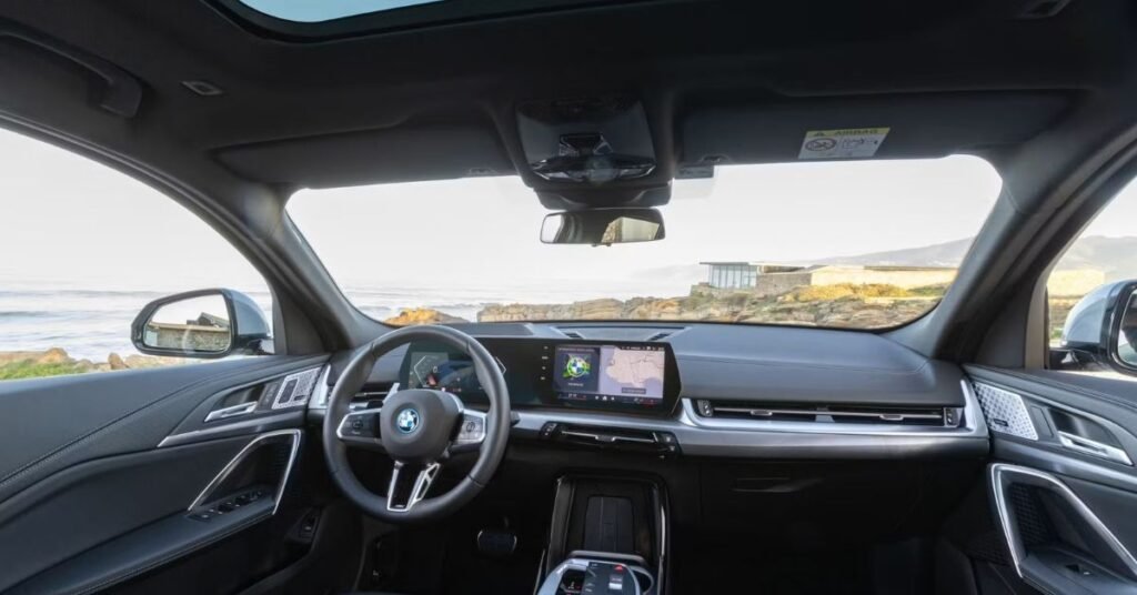 Interior design of BMW iX2