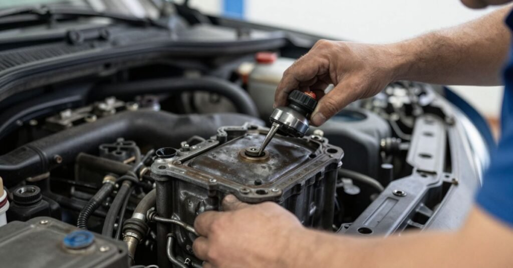 Signs of Worn Transmission Fluid