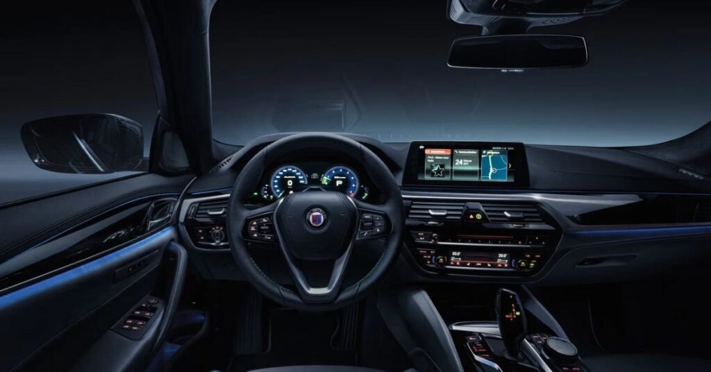 bmw alpina b5 interior