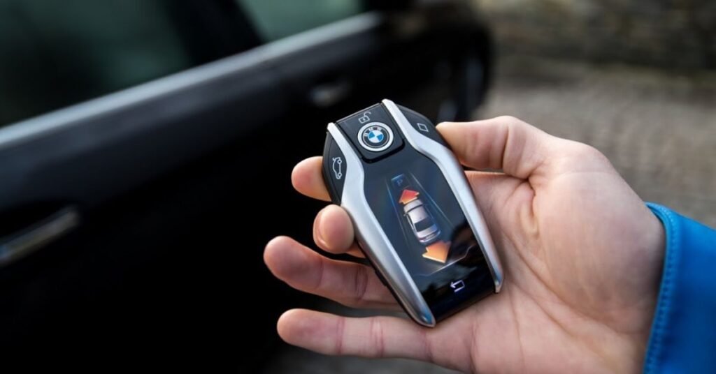 bmw display key