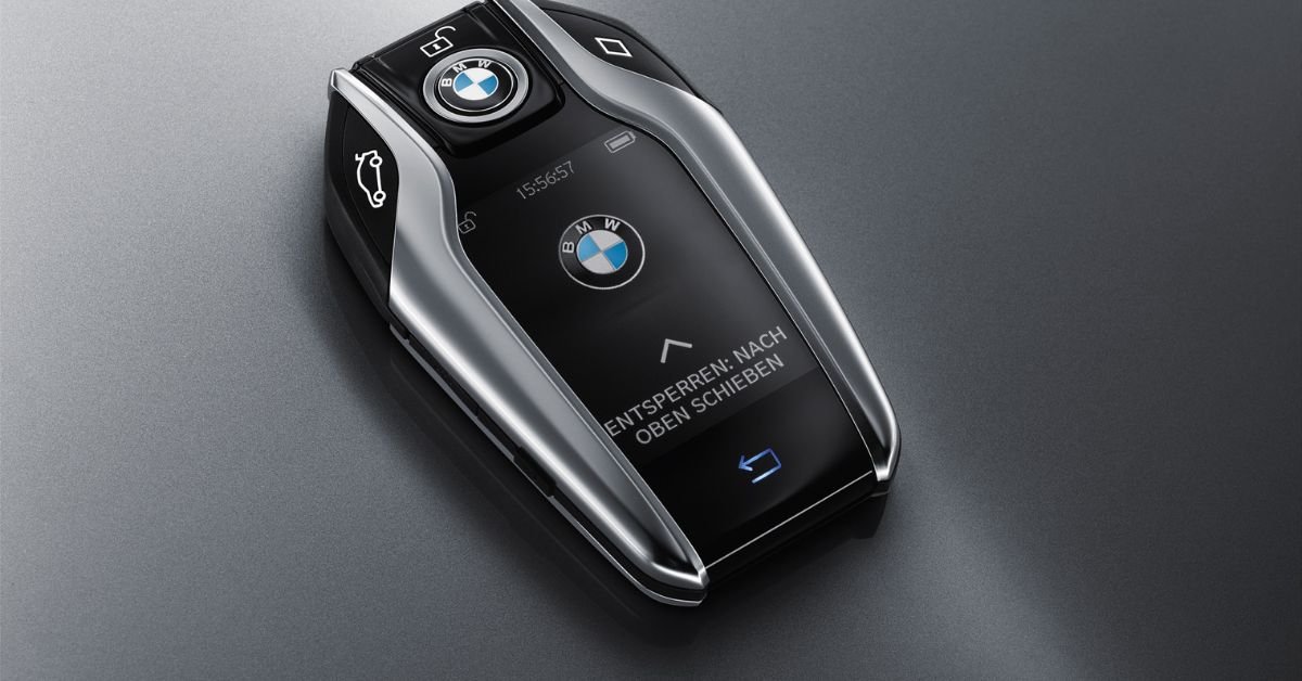 bmw display key