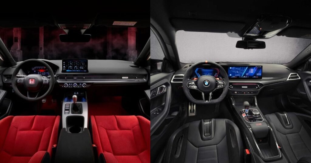 honda vs bmw interior