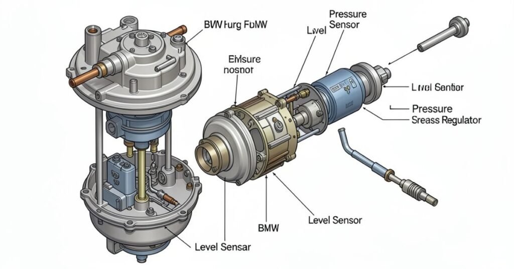 BMW Fuel Pump Components