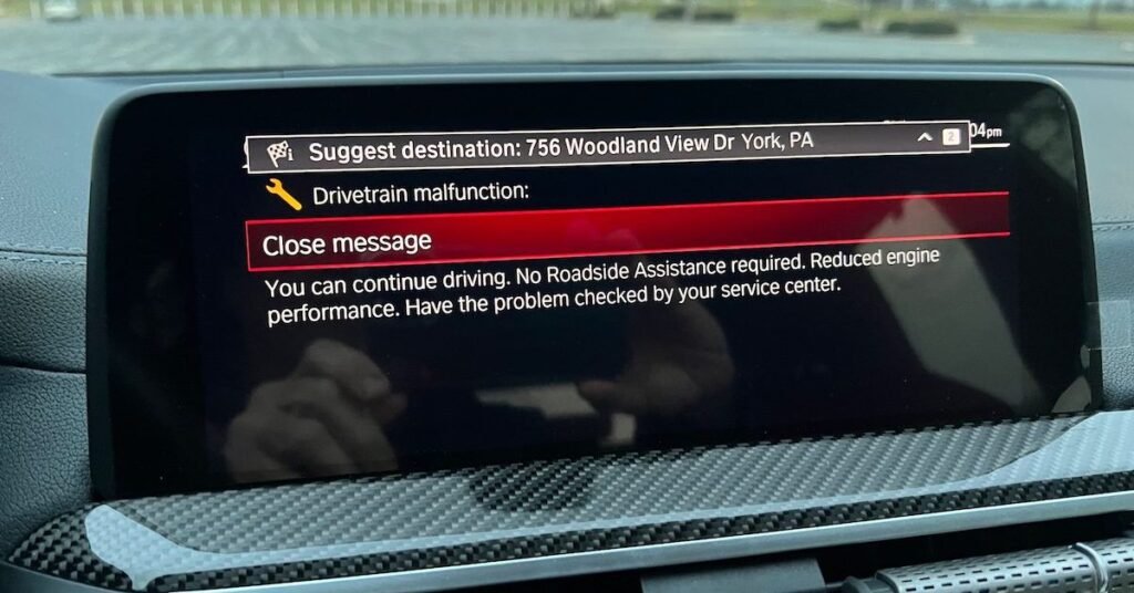 Fixing Errors in BMW Software Update
