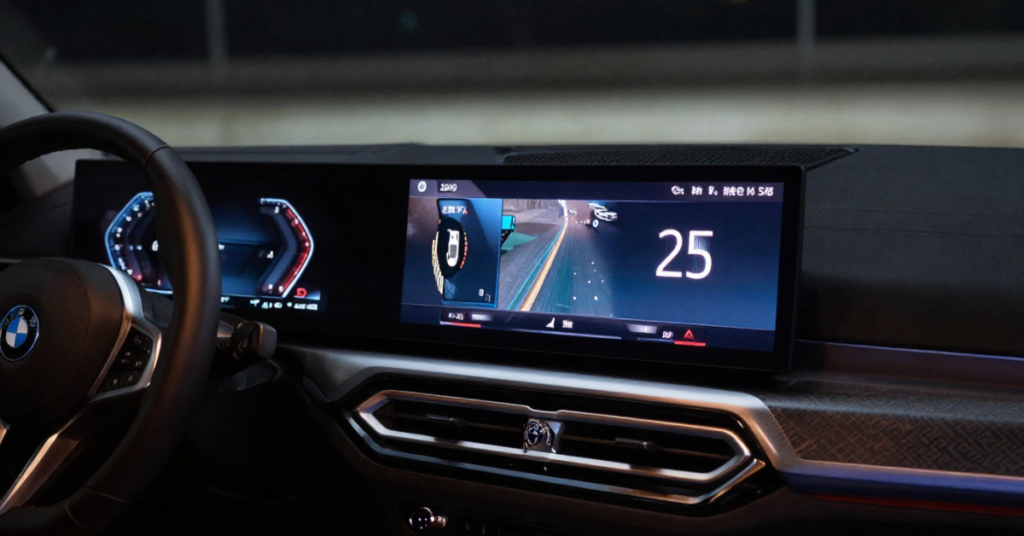 bmw dash Digital Display