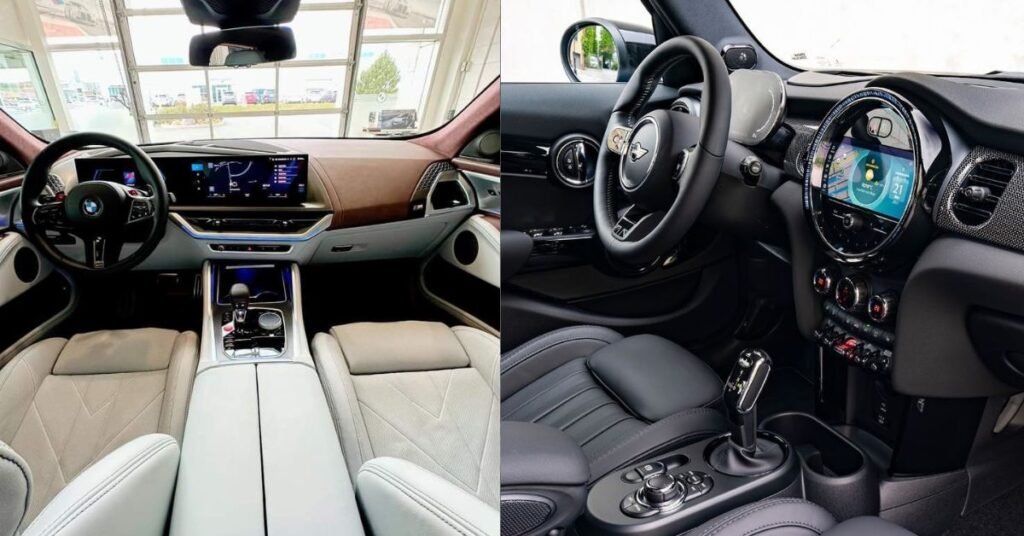 bmw vs mini cooper interior