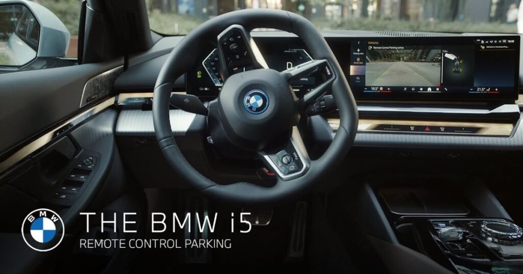 How does BMW automatic parking work
