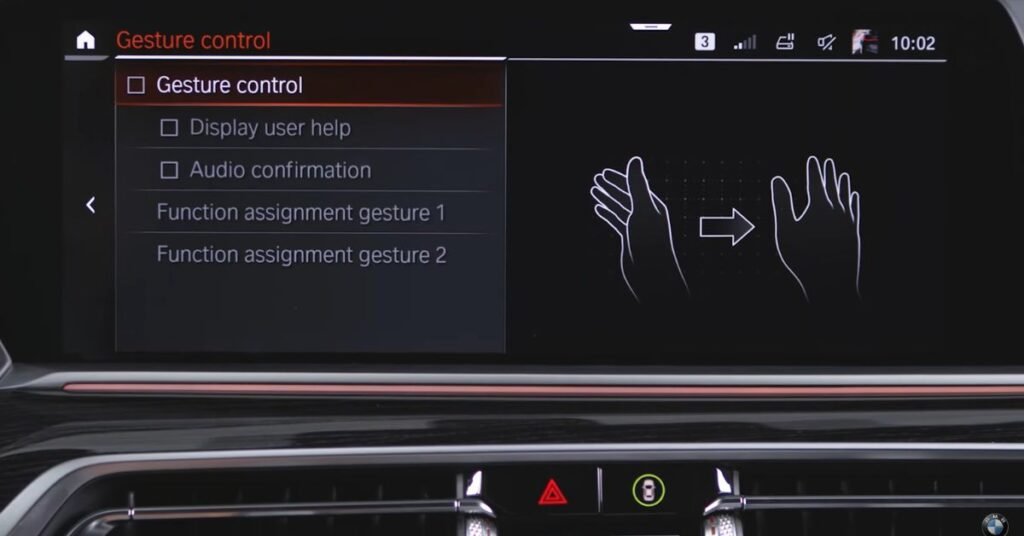 How to Activate BMW Gesture Control